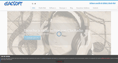 Desktop Screenshot of clacsoft.com