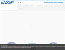 Tablet Screenshot of clacsoft.com